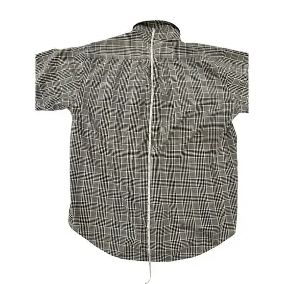 POLO Ralph Lauren Plaid Button Down Short Sleeve Shirt Logo Men’s XL FLAW Preppy - Picture 13 of 16